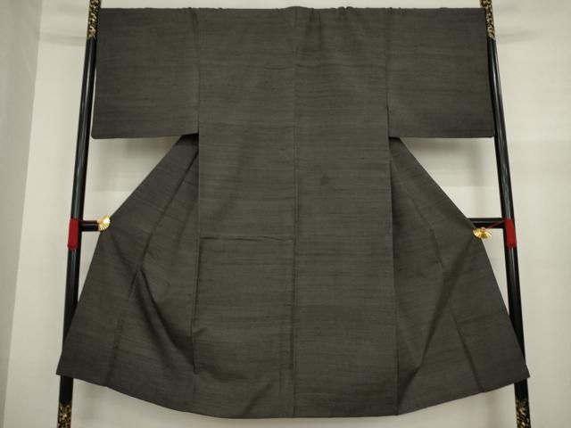 平和屋着物●男性 100亀甲 総詰め 正絹 ck