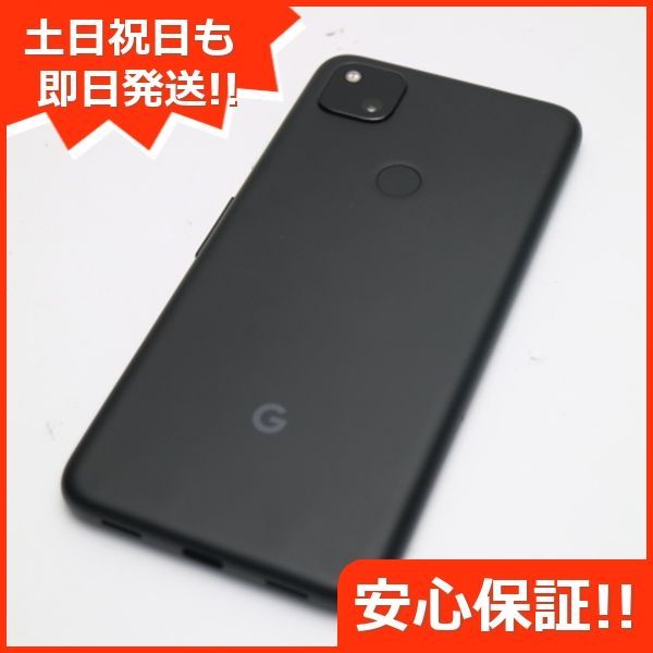 新品同様 SoftBank Google Pixel 4a 128GB ジャストブラック スマホ 