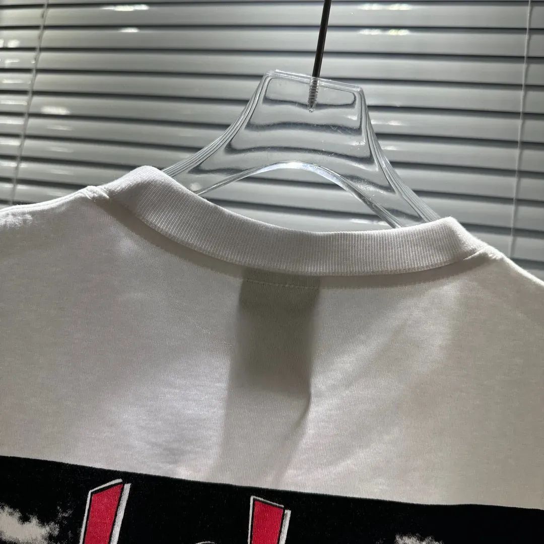 MICHAELセントマイケル◆ラブLOVEプリント 半袖クルーネックTシャツ