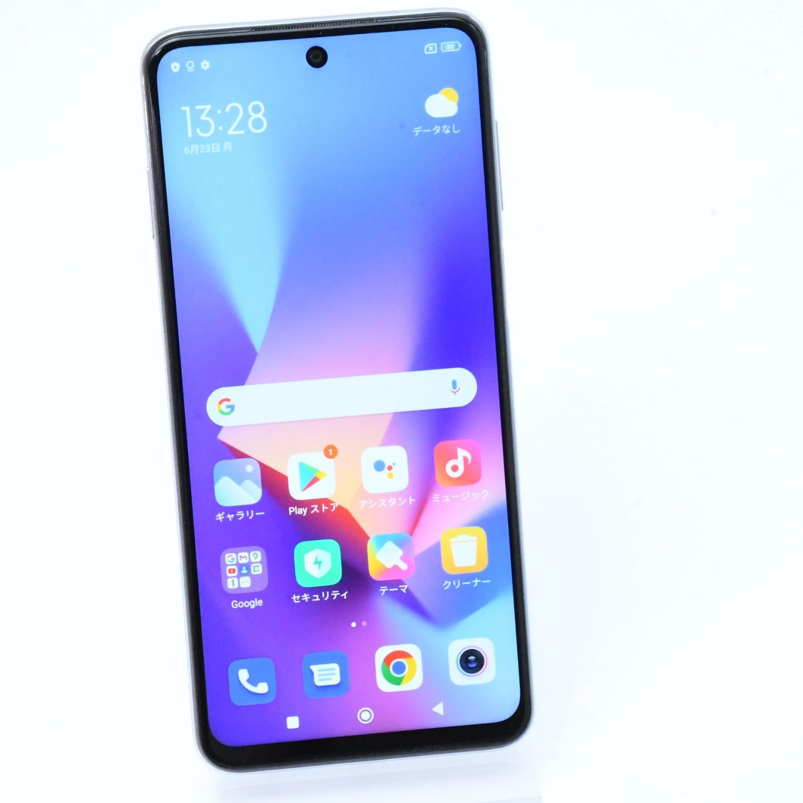 新品同様 SIMフリー Redmi Note 9S 64GB グレイシャーホワイト スマホ