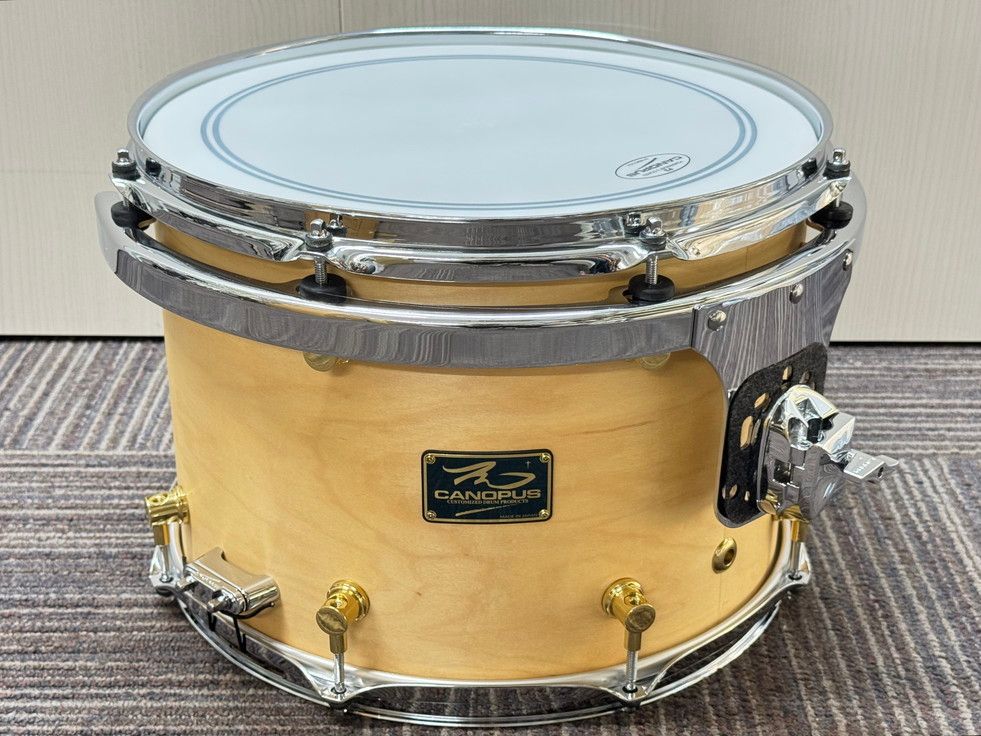 CANOPUS Custom品 1点限り R.F.M. 14 x 10 スネア ナチュラルオイル