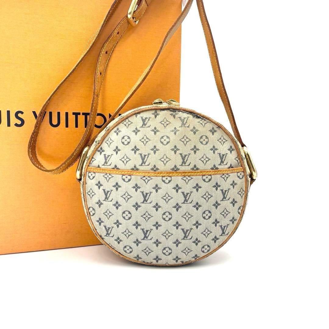 LOUIS VUITTON ルイヴィトン モノグラムミニ ジャンヌGM ショルダーバッグ 斜めかけ ラウンド クロスボディ キャンバス