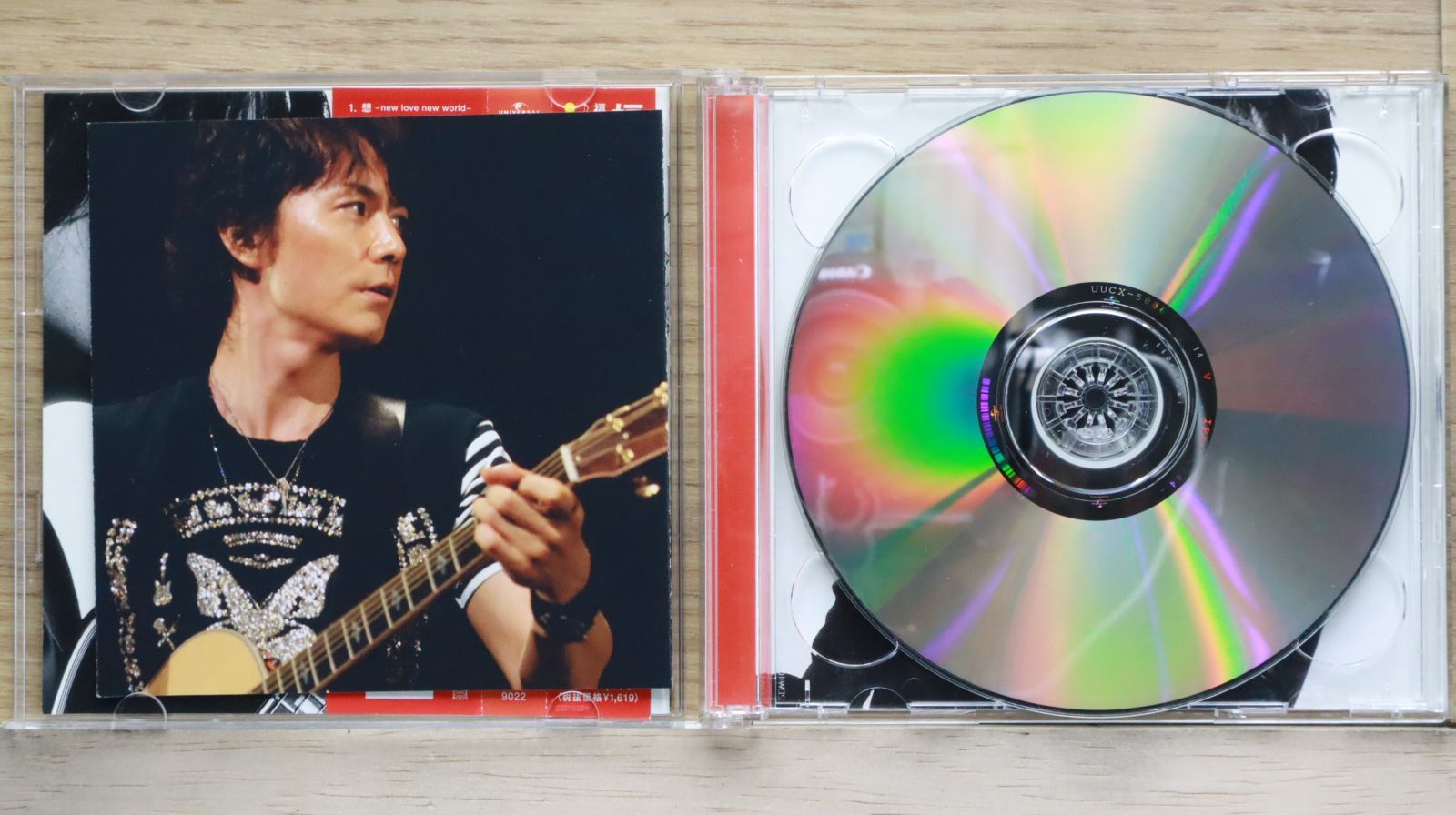 国内盤CD☆福山雅治/Masaharu Fukuyama□ 想~new love new world