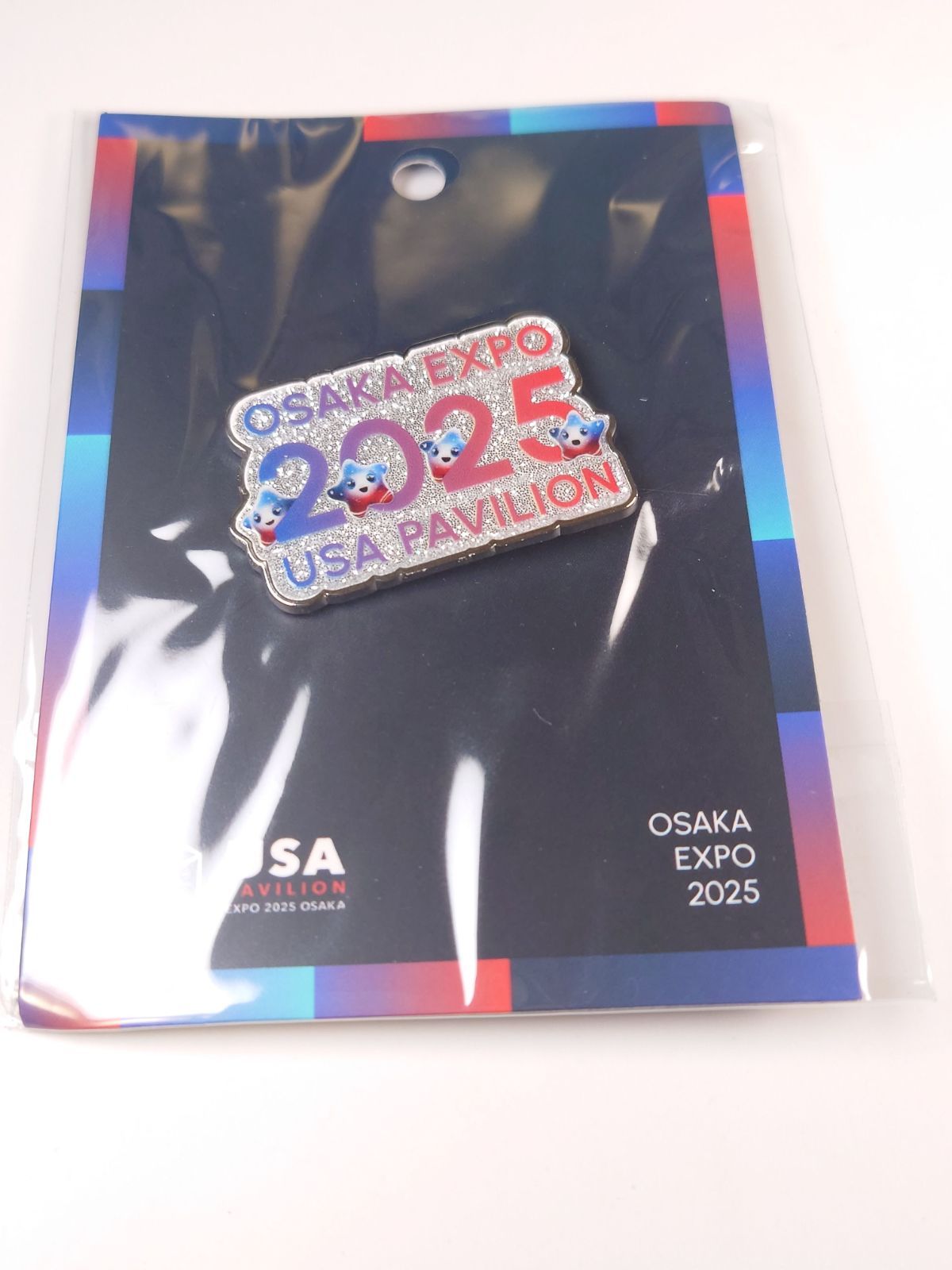 カタログギフトも！ ピンバッジ 星 OSAKA 新品 スパーク 米国 USA アメリカ ピンズ・ピンバッジ・缶バッジ