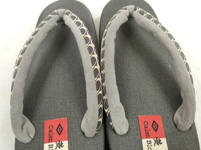 平和屋本店□和装小物 菱屋 Calen Blosso カレンブロッソ カフェ草履 М  