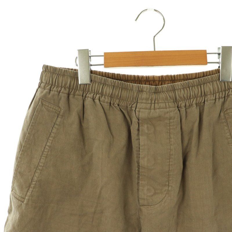 MARGARET HOWELL 2023SS リネンハーフパンツ マーガレットハウエル MARGARET HOWELL ショートパンツ ハーフ