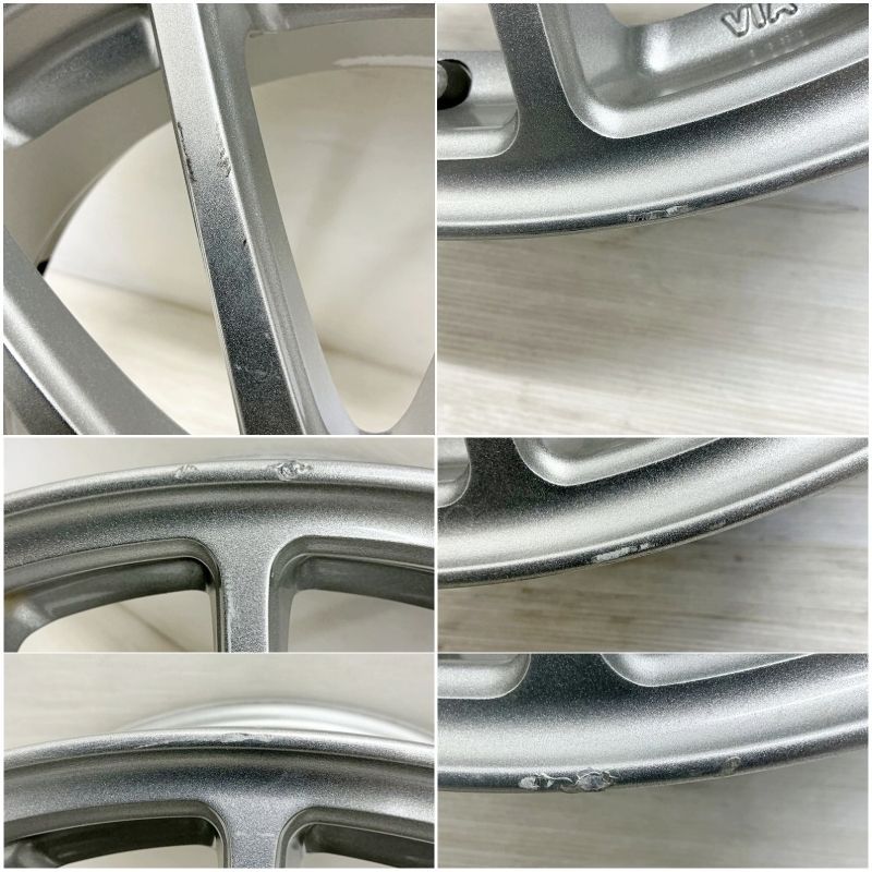 最安価に挑戦！ 17インチ アルミ ブリヂストン製 ECO FORME エコフォルム 4本セット XV インプレッサG4 インプレッサスポーツ インプレッサ レガシィB4 エクシーガ アルミホイール アルミホイール ホイール 社外ホイール ホイール