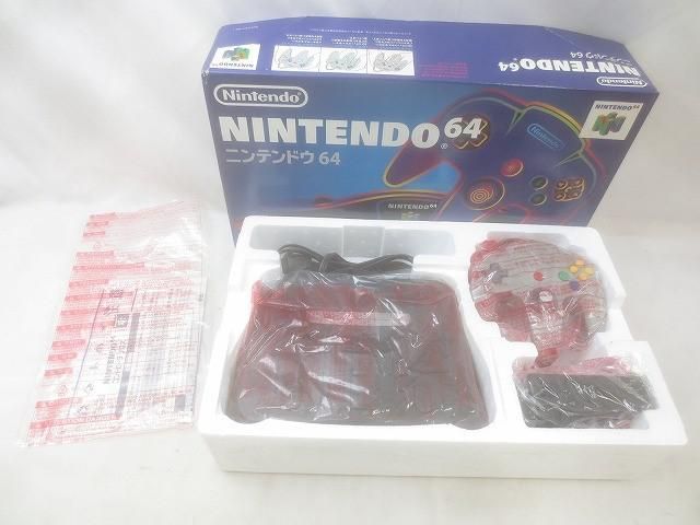 品 ゲーム NINTENDO 64 本体 動作品 NUS-001 ブラック メモリー拡張パック き