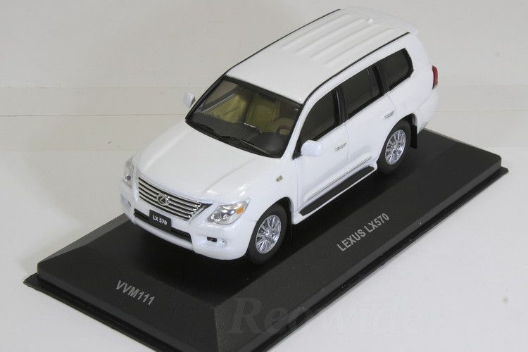 ixo 1/43 レクサス LX570 ホワイト 2010 ランクル