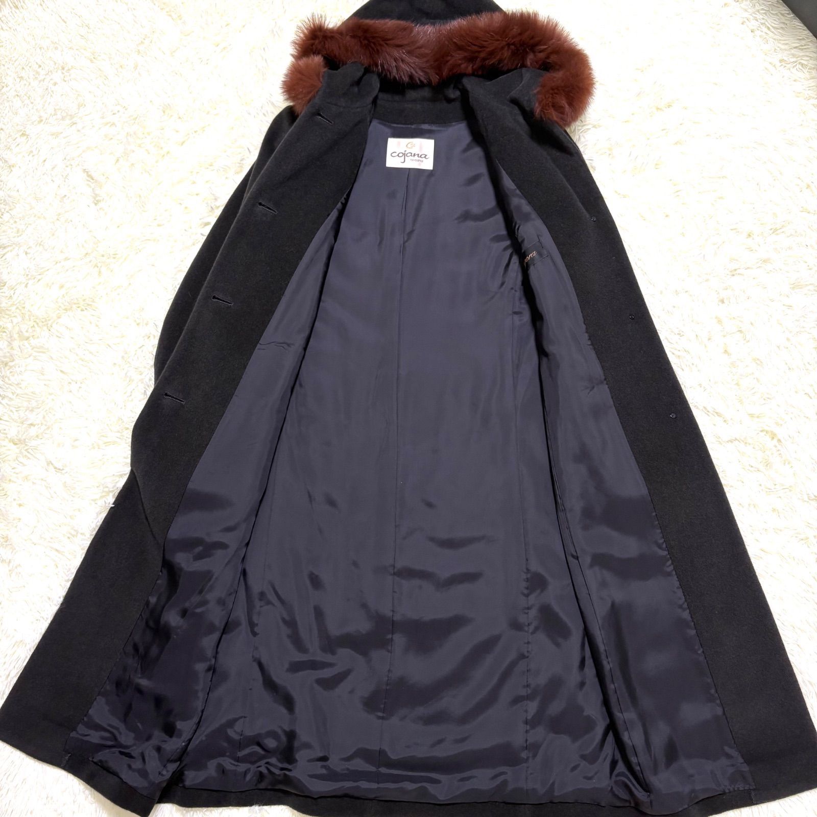 ウール ロングコート