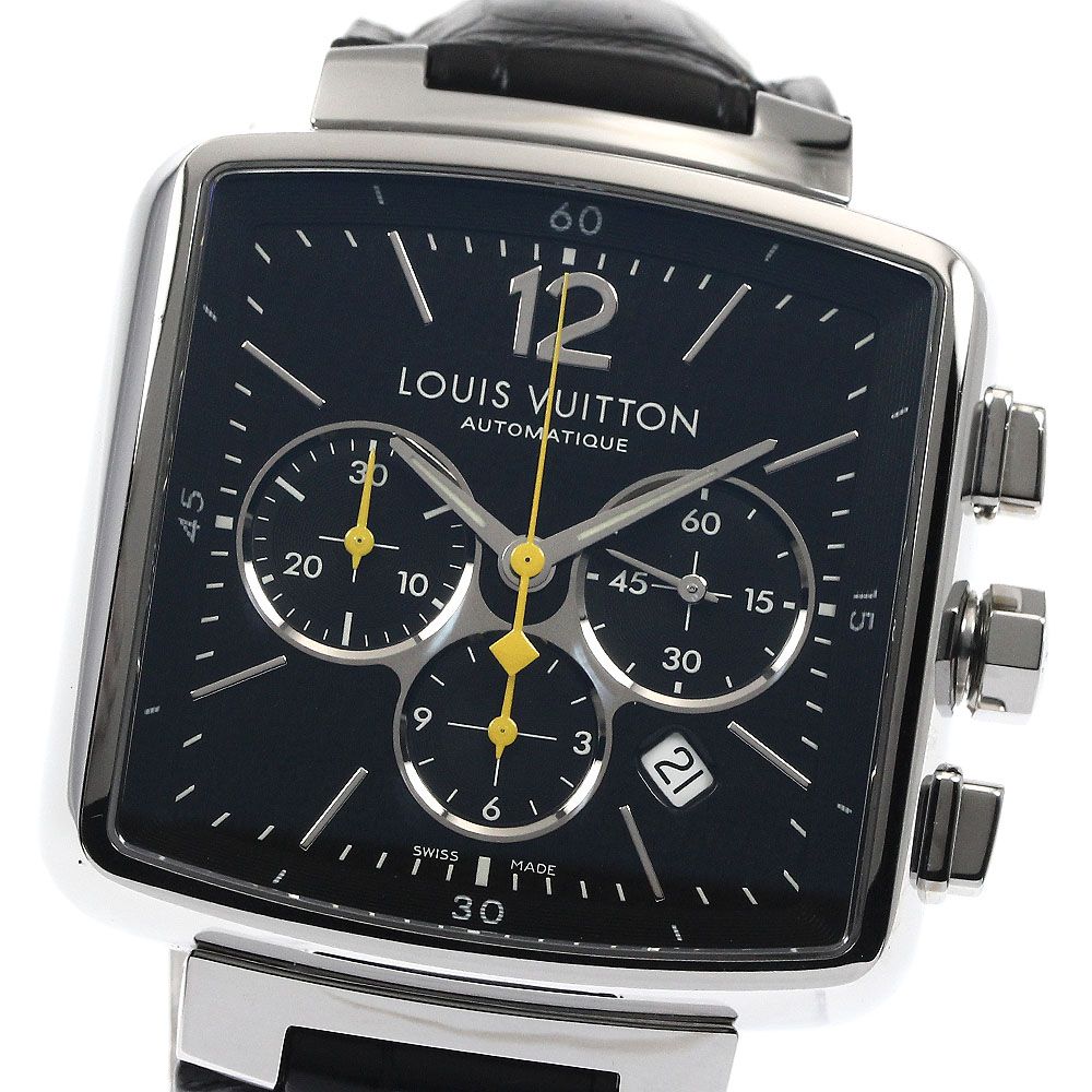 ルイ ヴィトン LOUIS VUITTON Q212G スピーディー クロノグラフ 自動巻き メンズ箱 保証書付き_893875