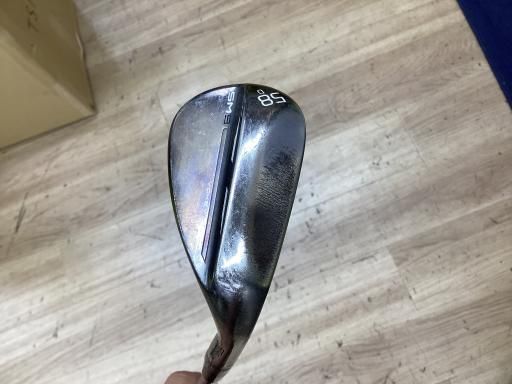 タイトリスト VOKEY SM9 58°/08°M ウェッジ 右用 中古 中古】 タイトリスト VOKEY SPIN MILLED SM9 ブラッシュド