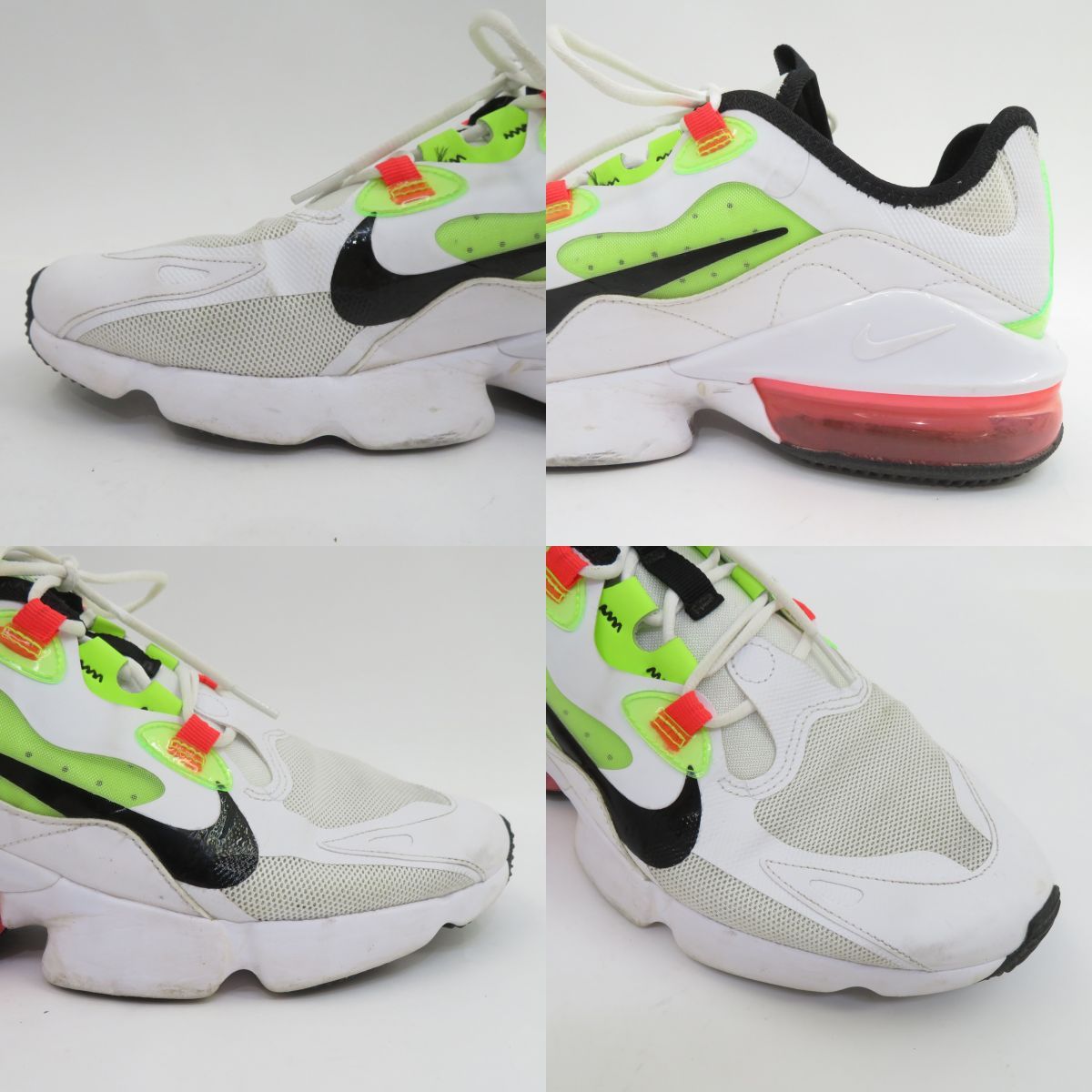 NIKE ナイキ AIR MAX INFINITY 2 エア マックス インフィニティ2 CZ0361-100 US9/27cm 箱無 ※中古 -  メルカリ