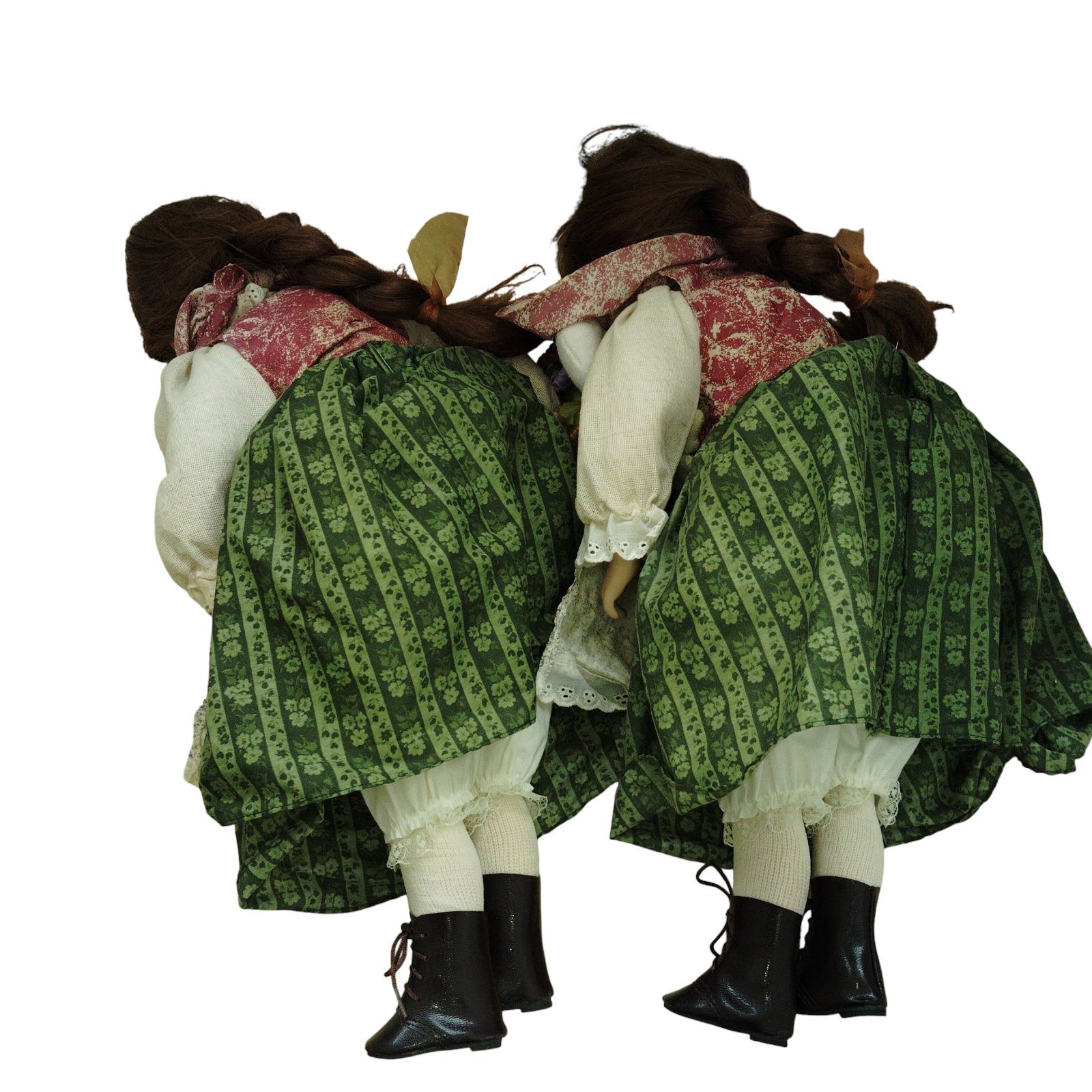 X10301 ビスクドール ペア 陶器人形 レトロ アンティークドール TALLINNNEXPO_COM