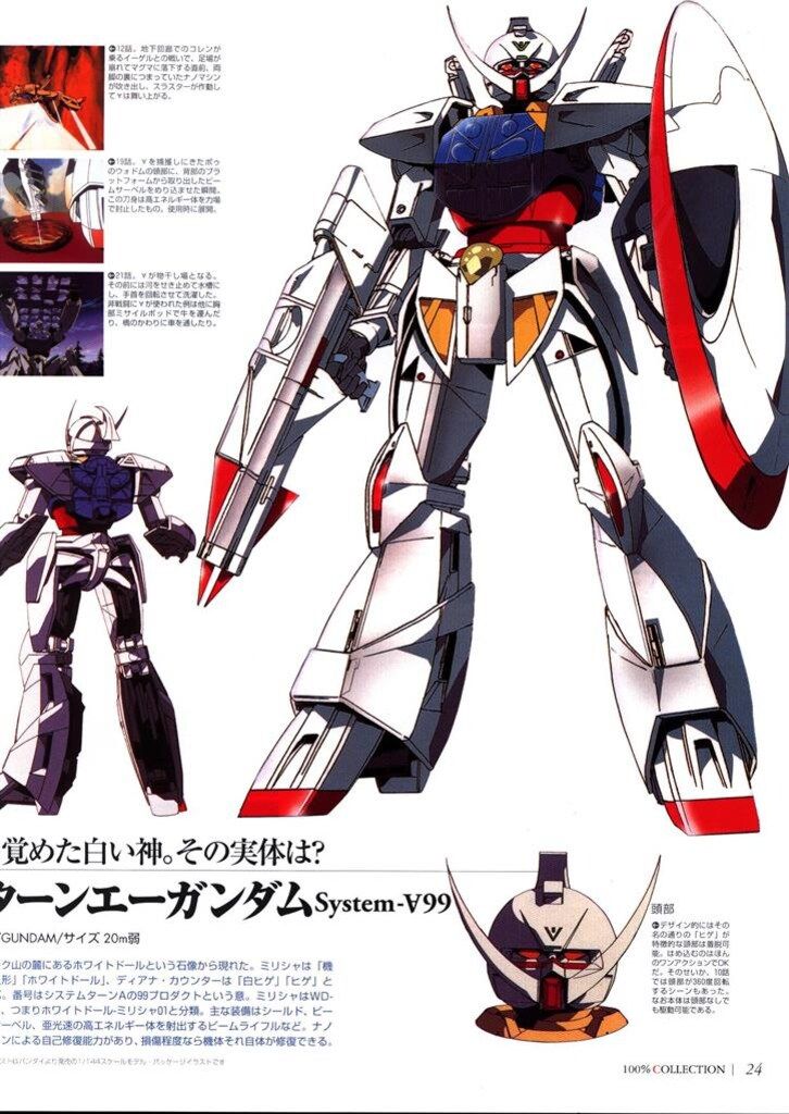 NEWTYPE100%COLLECTION 38 41 ターンエーガンダム ターンエーガンダム ニュータイプ 100%コレクション Vol.1 ＆ 2