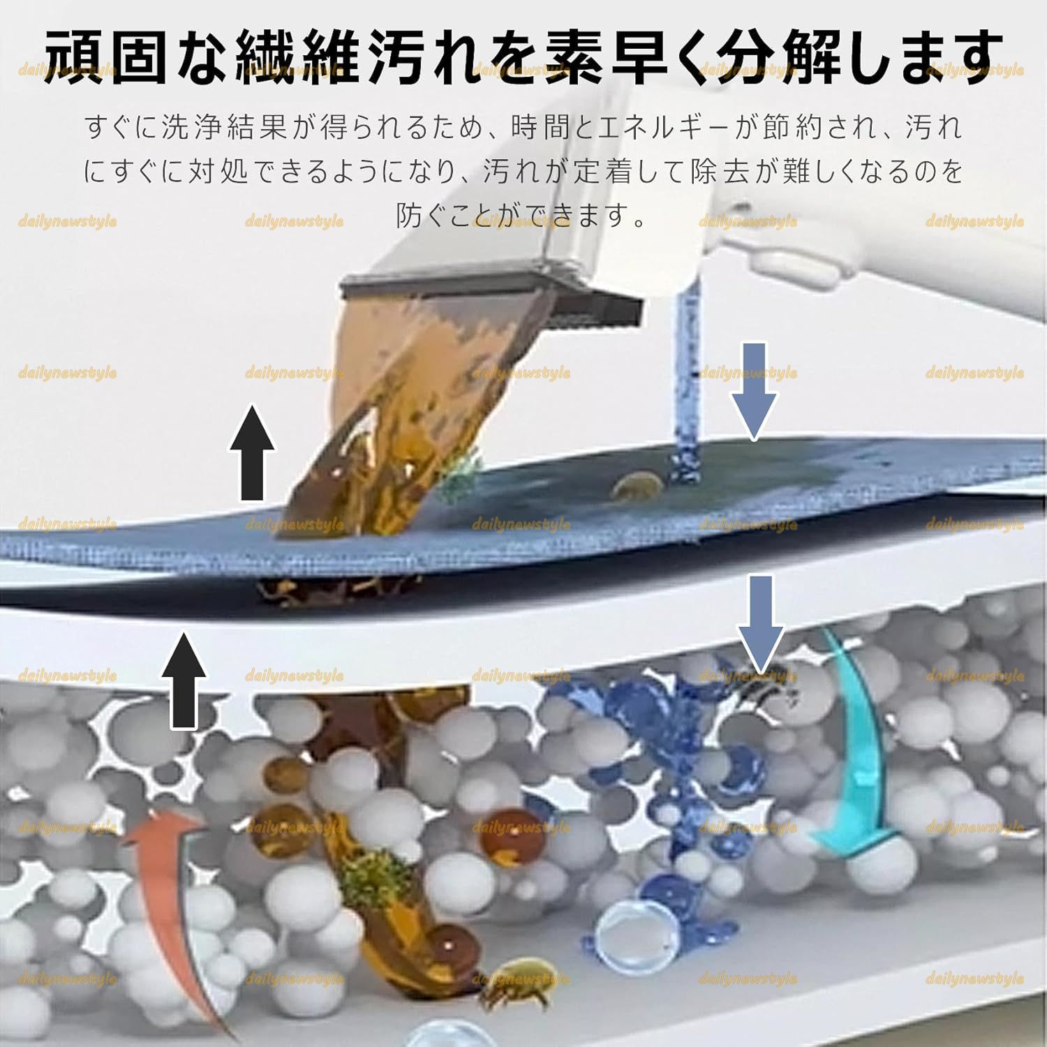 水洗い 大容量水タンク