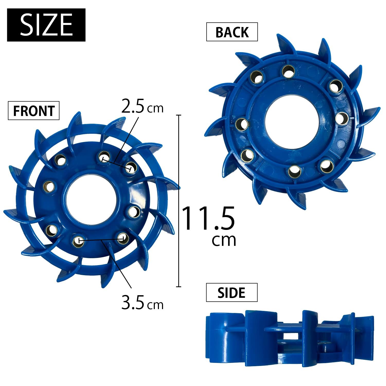 汎用 クーリング ファン 120 mm × 30 mm Dio ライブディオ