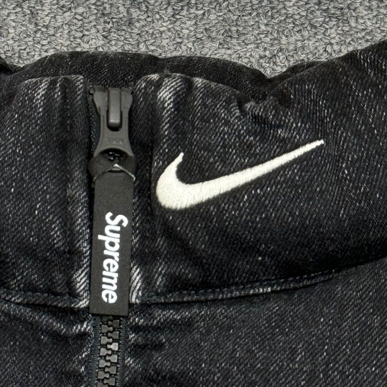 Supreme/Nike デニムパファーベスト ブラック