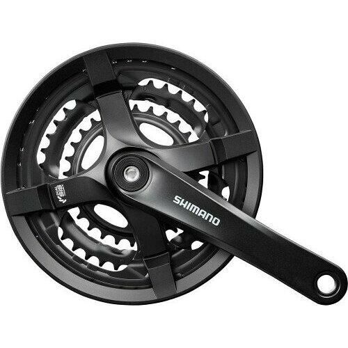 【新品・2営業日で発送】SHIMANO シマノ シマノ(SHIMANO) フロントチェーンホイール(MTB) FC-TY501 48×38×28T 170mm 8S／7S／6S チェーンガード付 ブラック・...