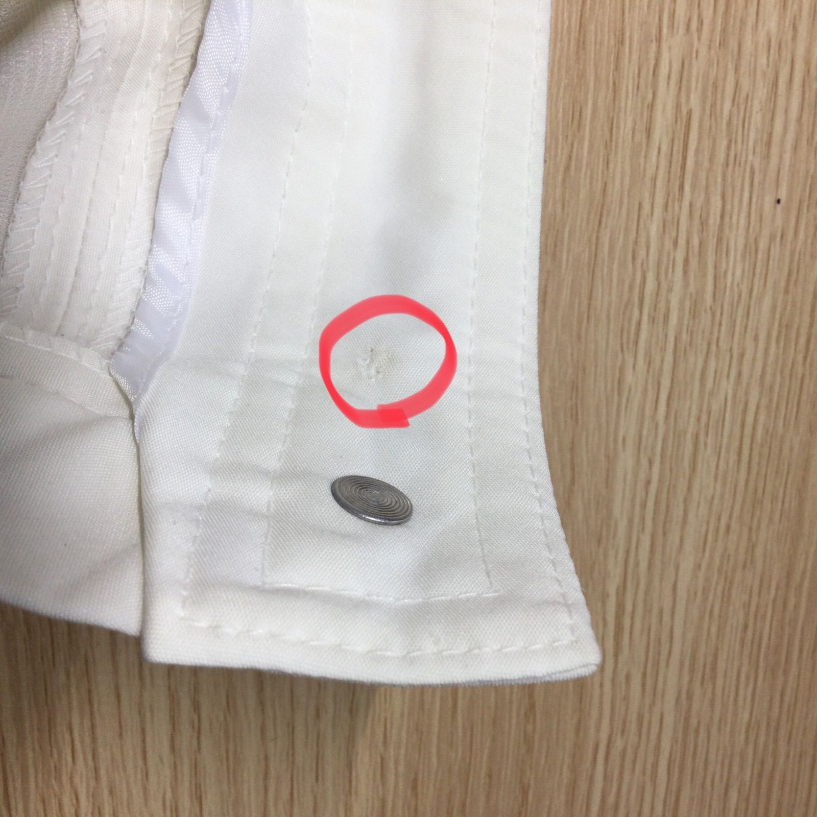 シャネルクロップドパンツ オフホワイト