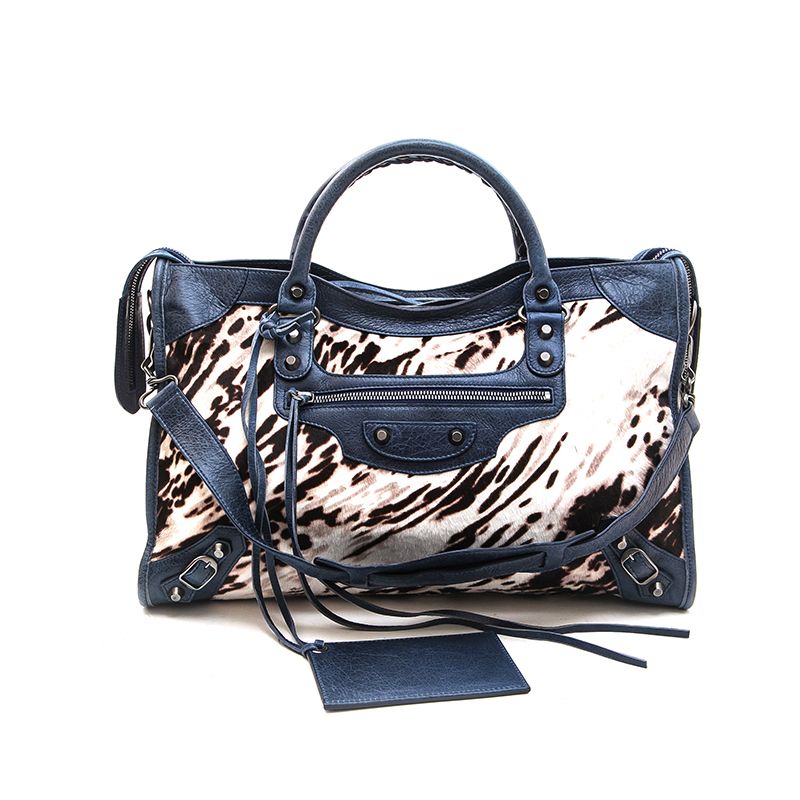 BALENCIAGA バレンシアガ ハンドバッグ シティ ハラコ 2WAY - メルカリ 