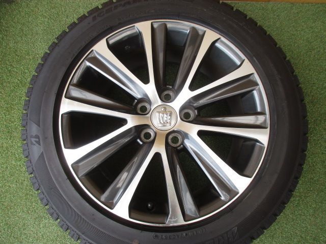 み トヨタ純正 クラウン 215 55R17 スタッドレスタイヤ４本SET 180系 200系 210系 220系