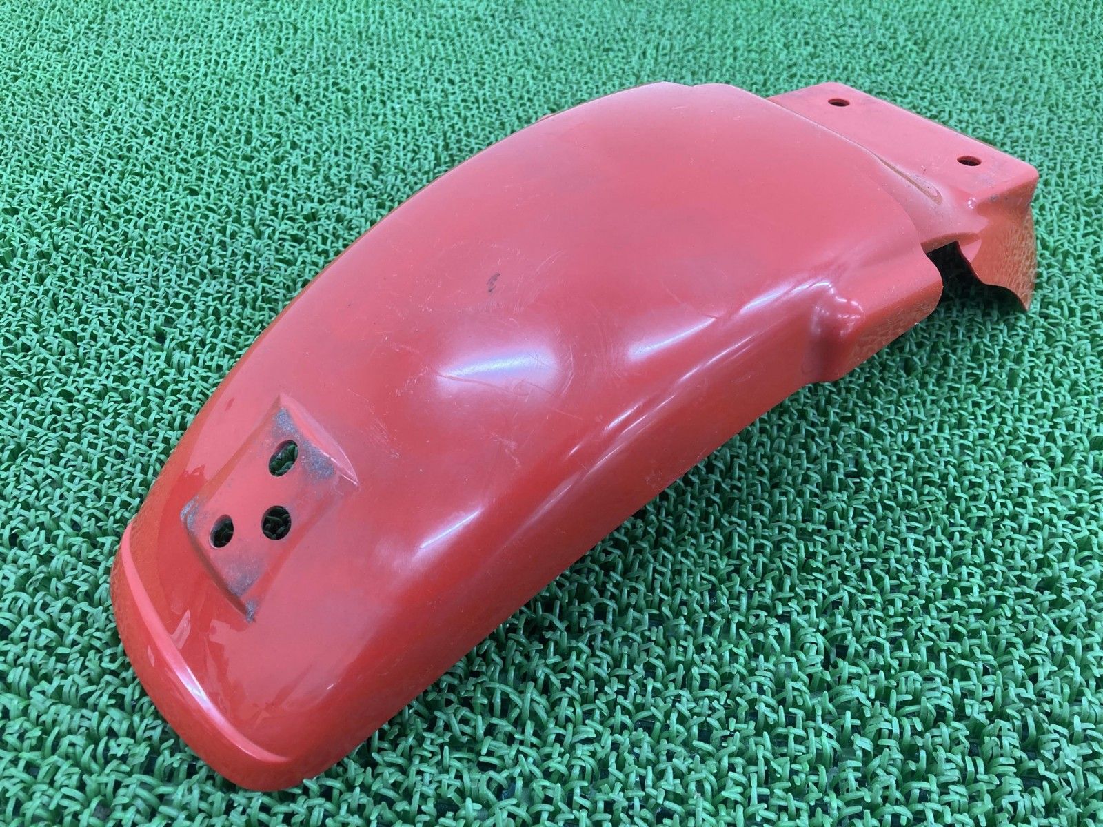 エイプ50 リアフェンダー 赤 GEY ホンダ 純正 バイク 部品 AC16 APE50