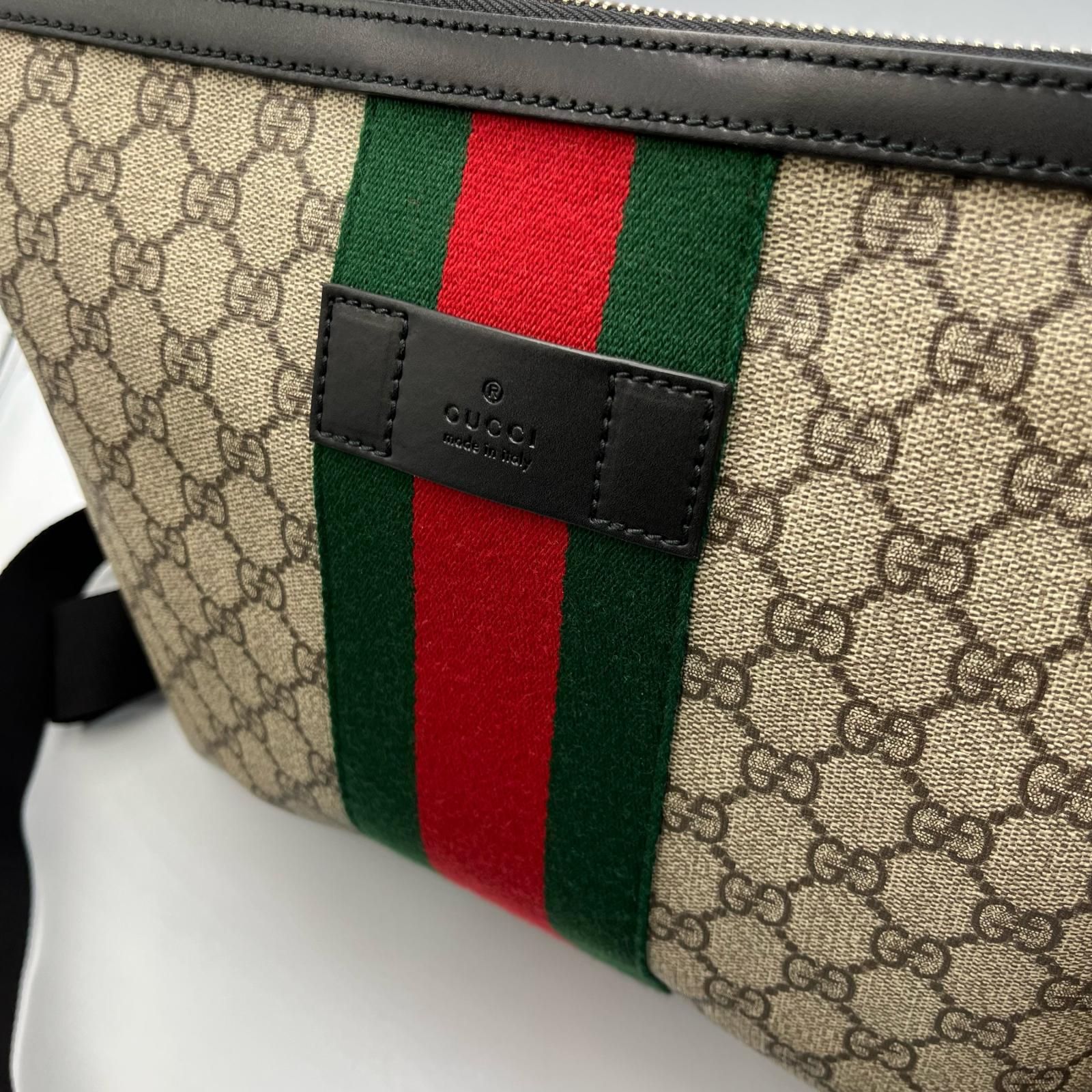 美品★GUCCI メッセンジャーバッグ GGスプリーム ショルダーバッグ org.jpg