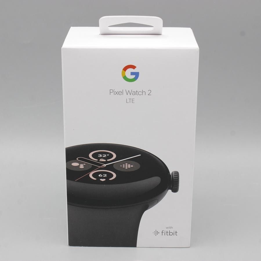 【新品未開封】Google Pixel Watch 2 LTE GA05025-GB Matte Black アルミケース/Obsidian アクティブバンド ピクセルウォッチ2