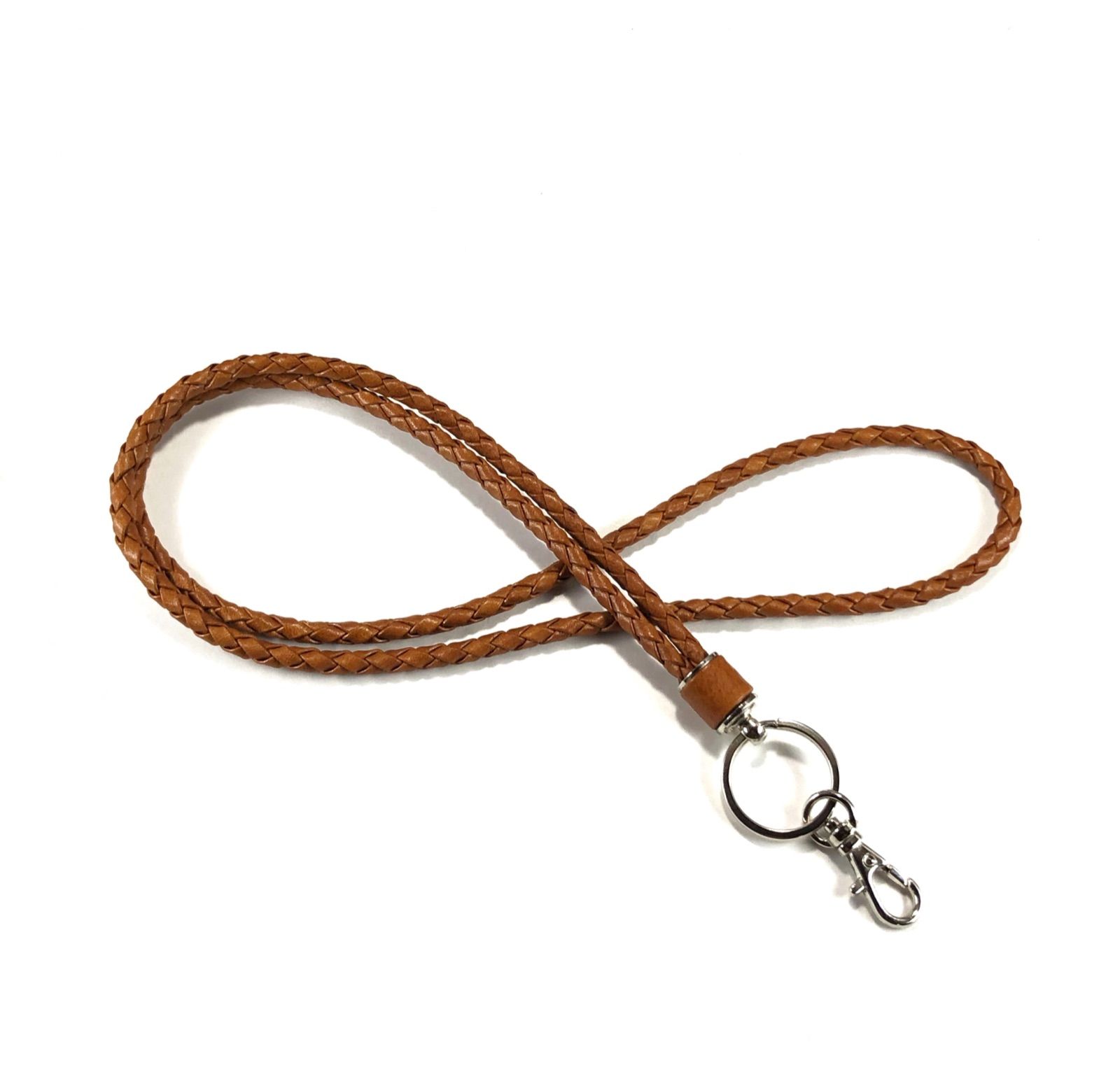 本革ヌメ シュリンク 編み込みネックストラップ クラシック ブラック ネックストラップ 本革 編み込みサドルレザー レザーIDストラップ