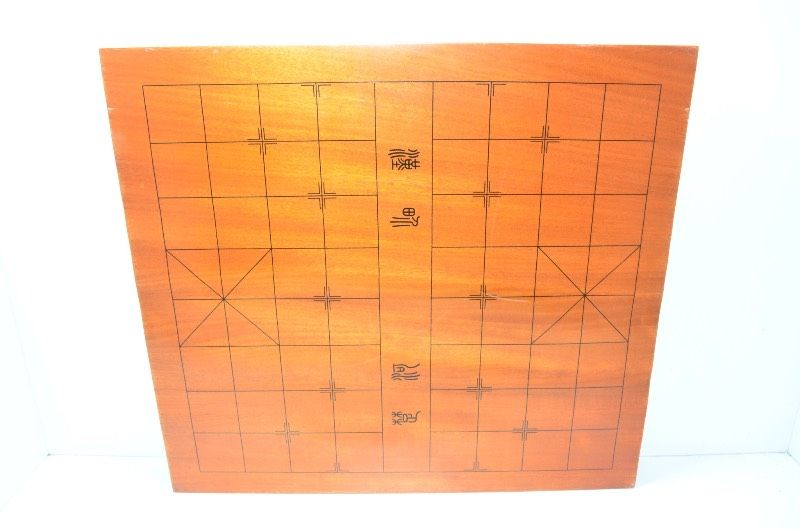 木製 リバーシブル盤 囲碁 韓国将棋 ボードゲーム 2面タイプ