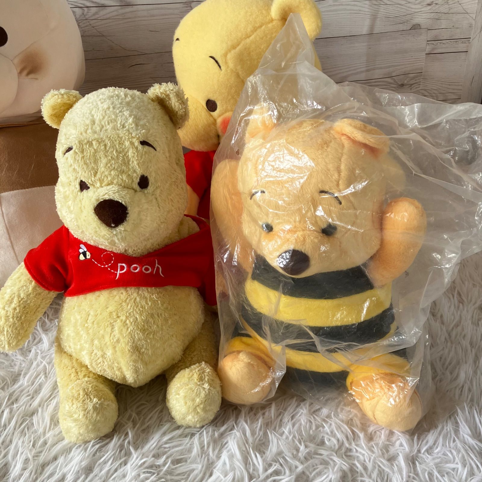くまのプーさん　ぬいぐるみ　まとめ売り　大量　ビックサイズ　ピグレット ディズニー くまのプーさん ぬいぐるみ 14点セット 大量まとめ
