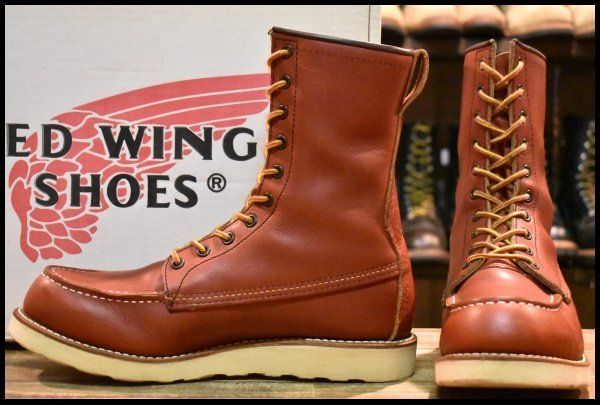 RED WING 8877 8D 廃盤　犬タグ 8D 良品 犬タグ復刻 18年】レッドウィング 8877 アイリッシュ