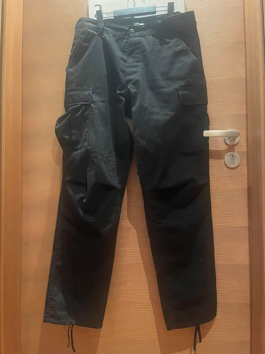 【Bunjang商品韓国直送】米軍 復刻パンツ BDU カーゴ 黒 パンツ A レベル