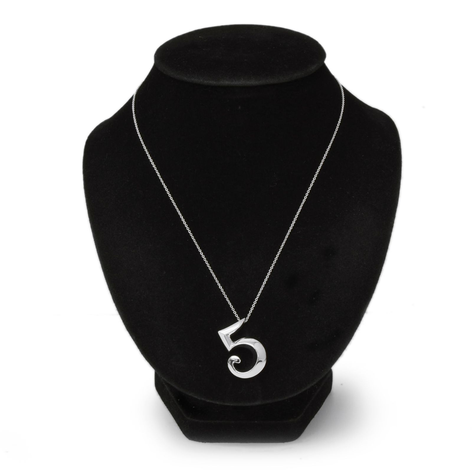 FRANCKMULLER フランクミュラー 750 タリスマン ナンバー 5 ネックレス 19.2g 仕上げ済 ペンダント メンズ No.5 ホワイト ゴールド WG K18