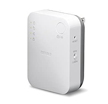 【中古-非常に良い】BUFFALO WiFi 無線LAN 中継機 WEX-733DHP 11ac 433+300Mbps コンセント直挿しモデル 【iPhoneX/iPhoneXSシリーズ メーカー動作確認済み】