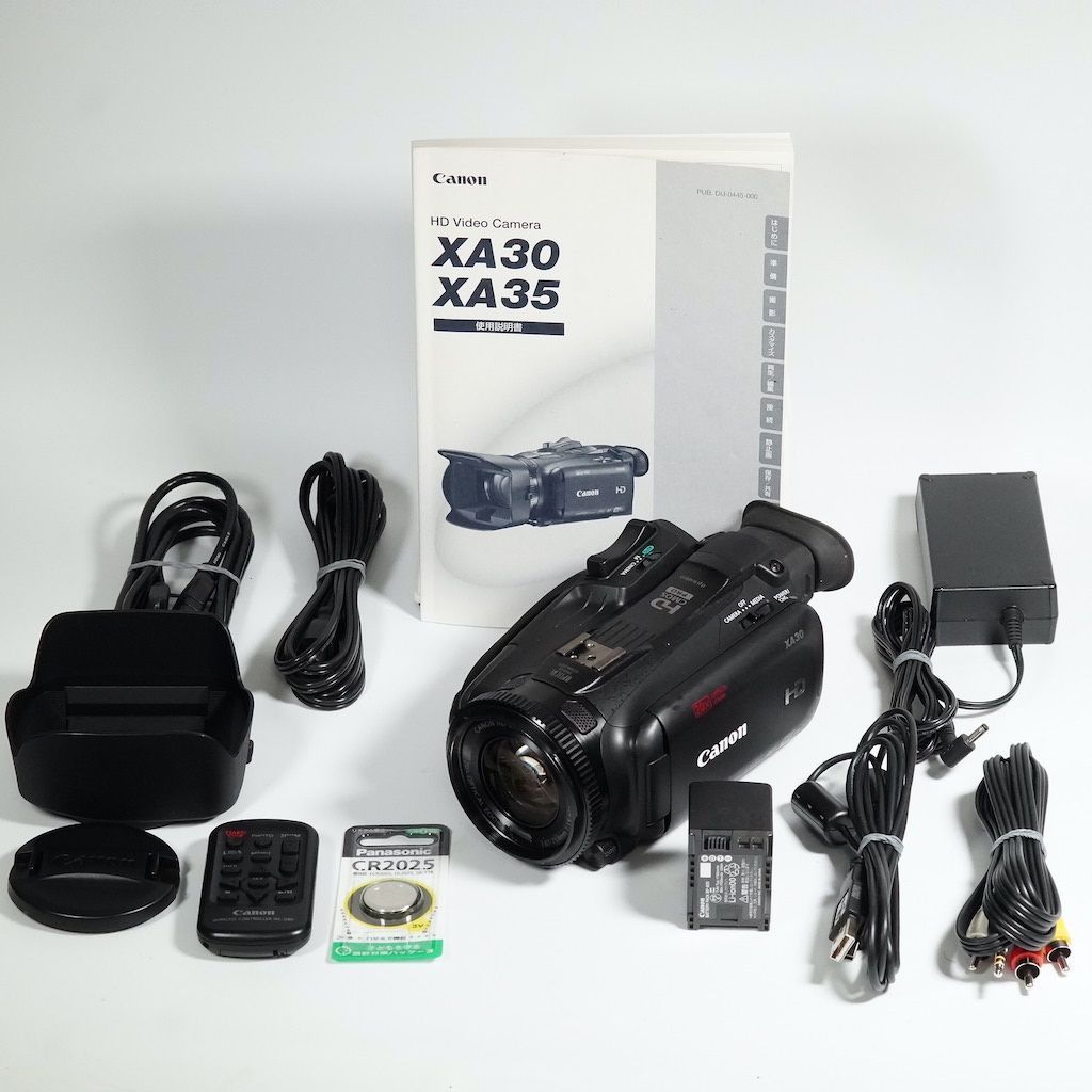 Canon キヤノン XA30 業務用デジタルビデオカメラ 動作OK 1週間保証