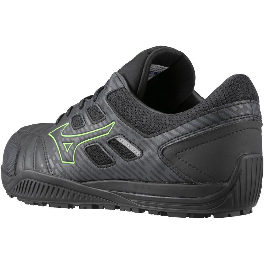 ミスティブラック MIZUNO TDII22L F1GA230109 ブラック×ホワイト ミズノ 安全靴