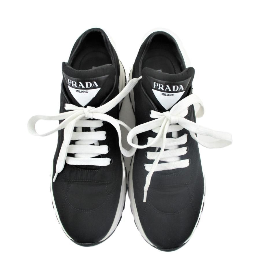 ◇美品 PRADA プラダ PRAX 01 ナイロン スニーカー レースアップ