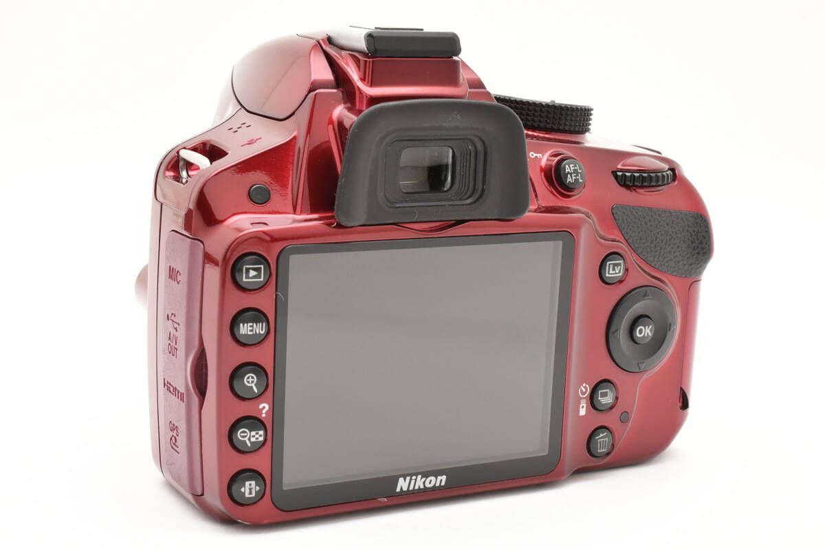 ✨Nikon ニコン D5200 デジタルカメラ ジャンク品 通電確認済み 赤✨ Amazon | Nikon デジタル一眼レフカメラ D5200 レンズキット AF