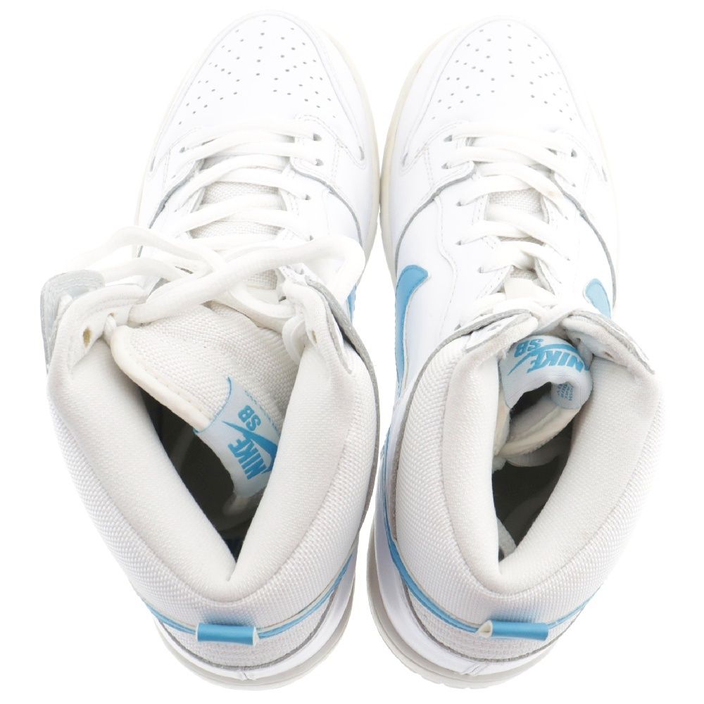 NIKE SB ナイキエスビー DUNK HIGH RICHARD MULDER ダンク ハイ リチャード マルダー ハイカットスニーカー ホワイト/ブルー US8.5/26.5cm 881758-141 NIKE SB (ナイキエスビー) DUNK HIGH RICHARD MULDER ダンク ハイ