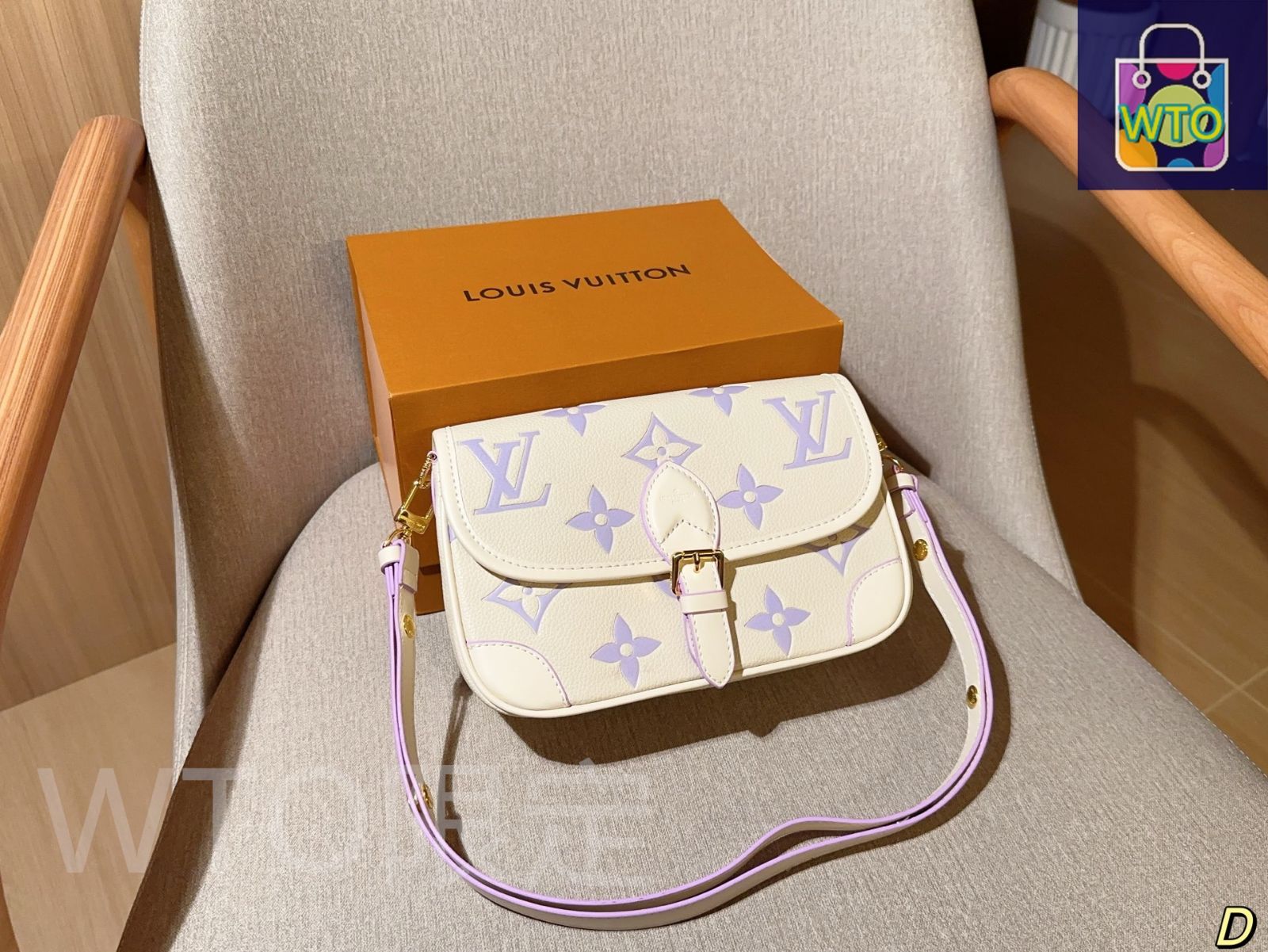 ルイヴィトン 3点セット モノグラム バゲットバッグ 化粧ポーチ コインケース ギフトボックス付き