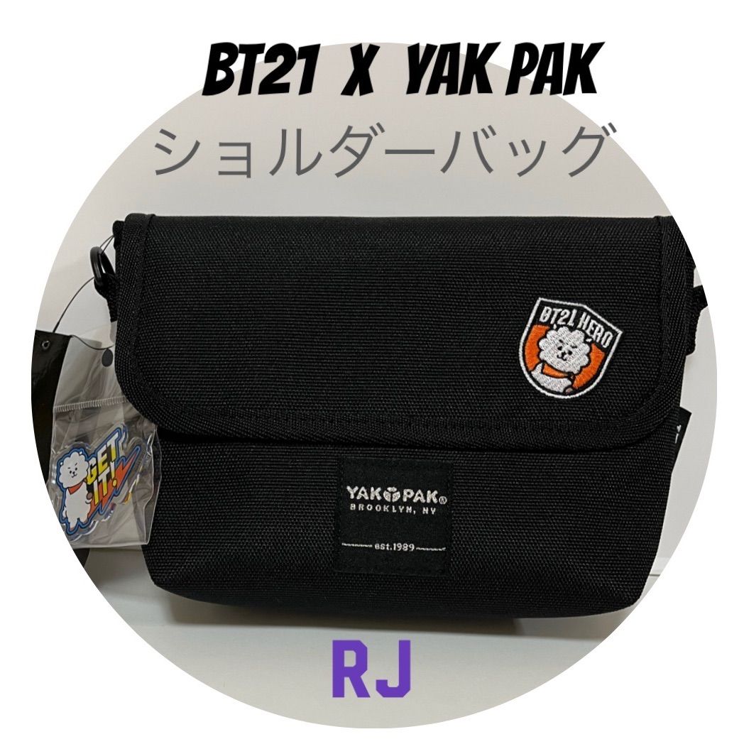 BT21 x YAK PAK RJ ミニショルダーバッグ/ポシェット - メルカリ