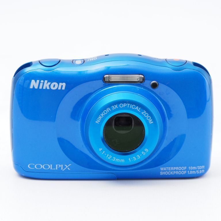 Nikon ニコン デジタルカメラ COOLPIX W100 防水 W100BL クールピクス ...
