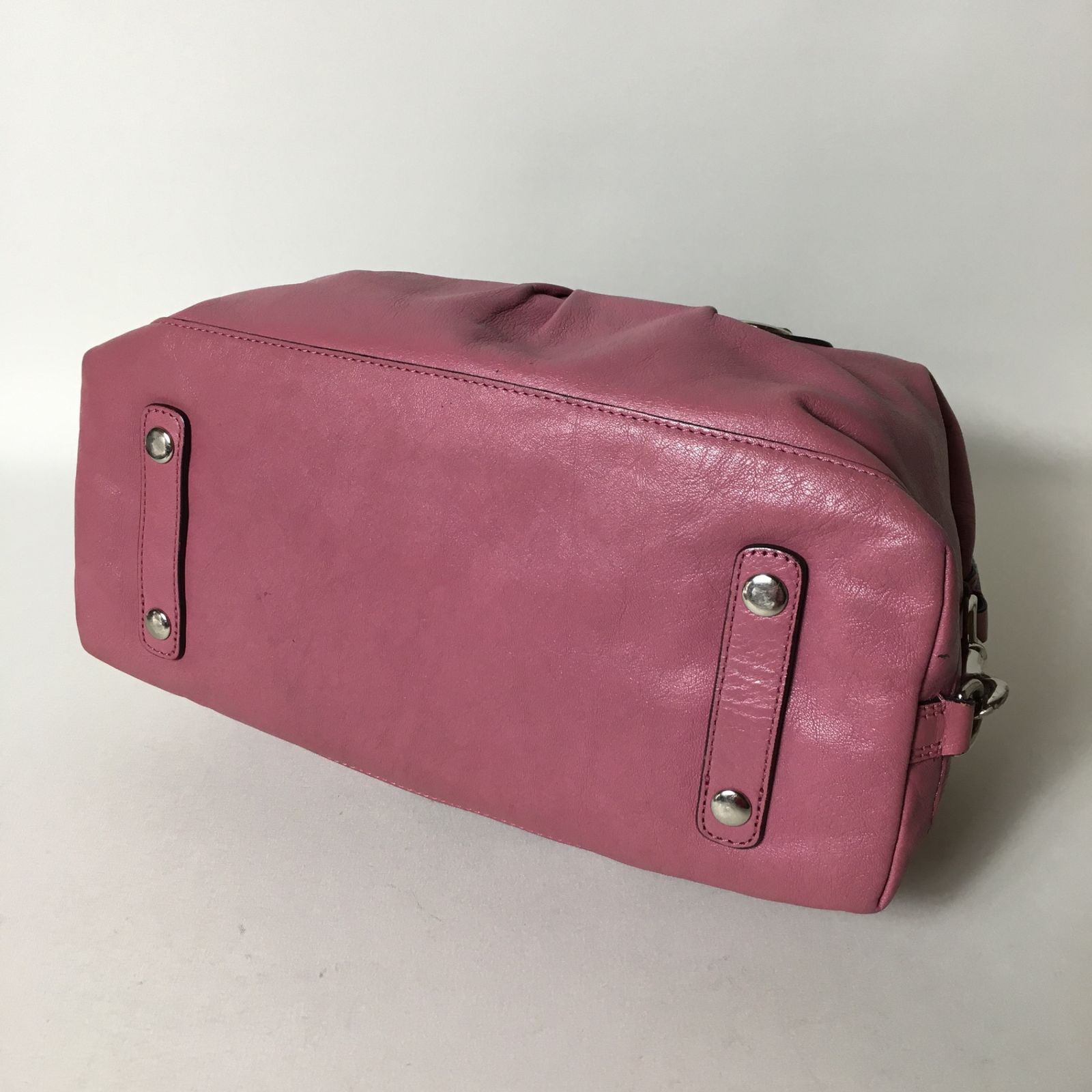 COACH　ピンク レザー ハンドバッグ 2508-295｜美品｜コーチ 2WAY ハンドバッグ レザー ピンク