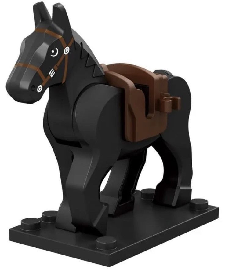12体4中世チュートン騎士団十字軍騎士10体 騎馬2頭LEGOレゴ互換
