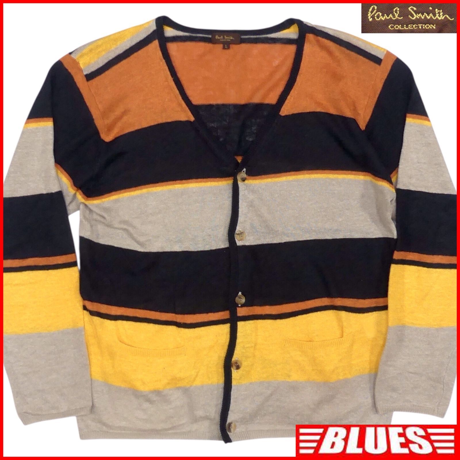 Paul Smith ポールスミス カーディガン コレクション L セーター 