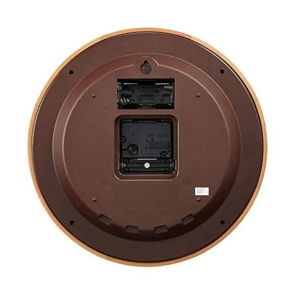 エンペックス気象計 温度湿度計 晴天望機 天気予報機能付き 壁掛け用 ブラウン BW-5058 ウッド 25.5X25.5X USTAUSTRALIA_COM_AU