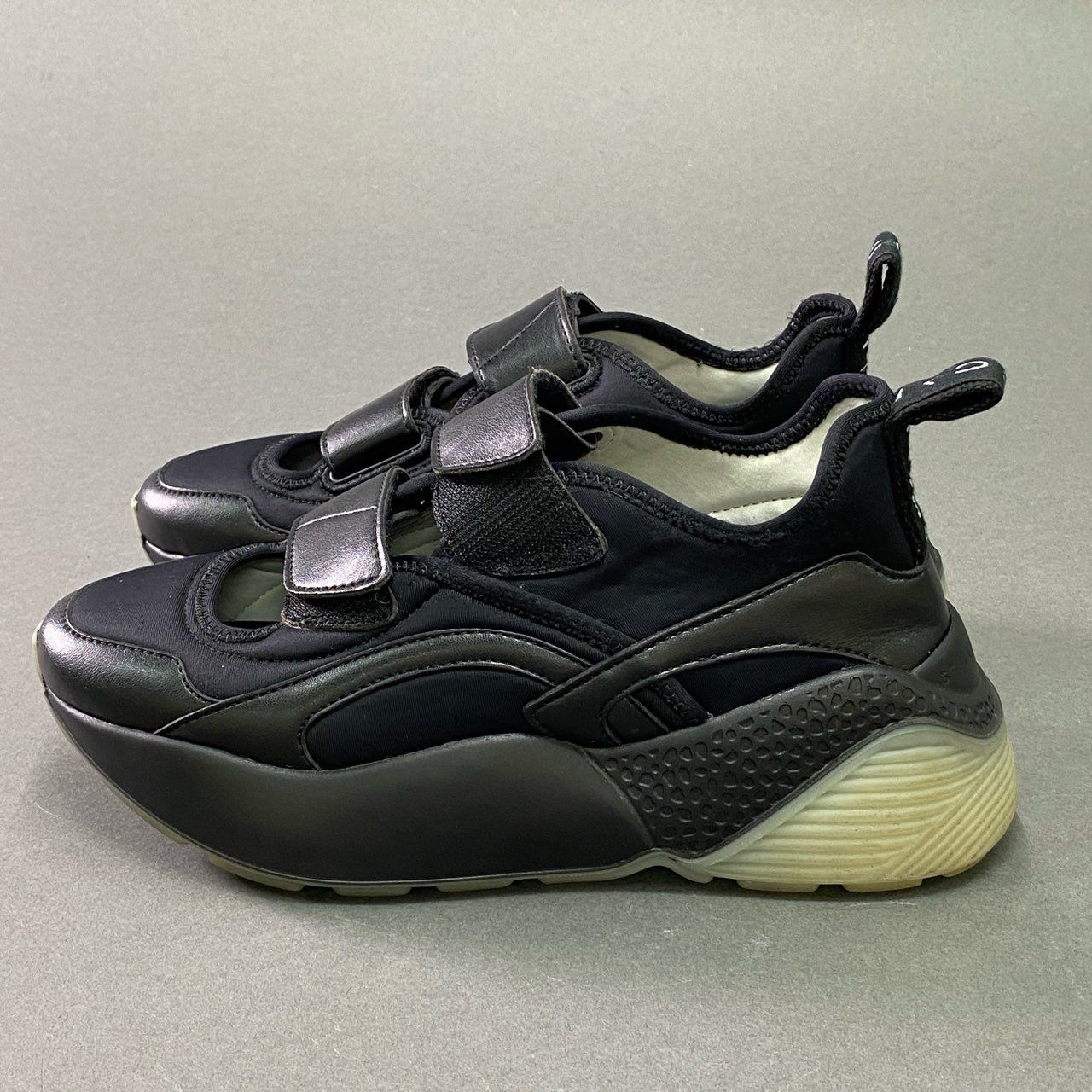 2e26 STELLA McCARTNEY ステラマッカートニー ベルクロ 厚底
