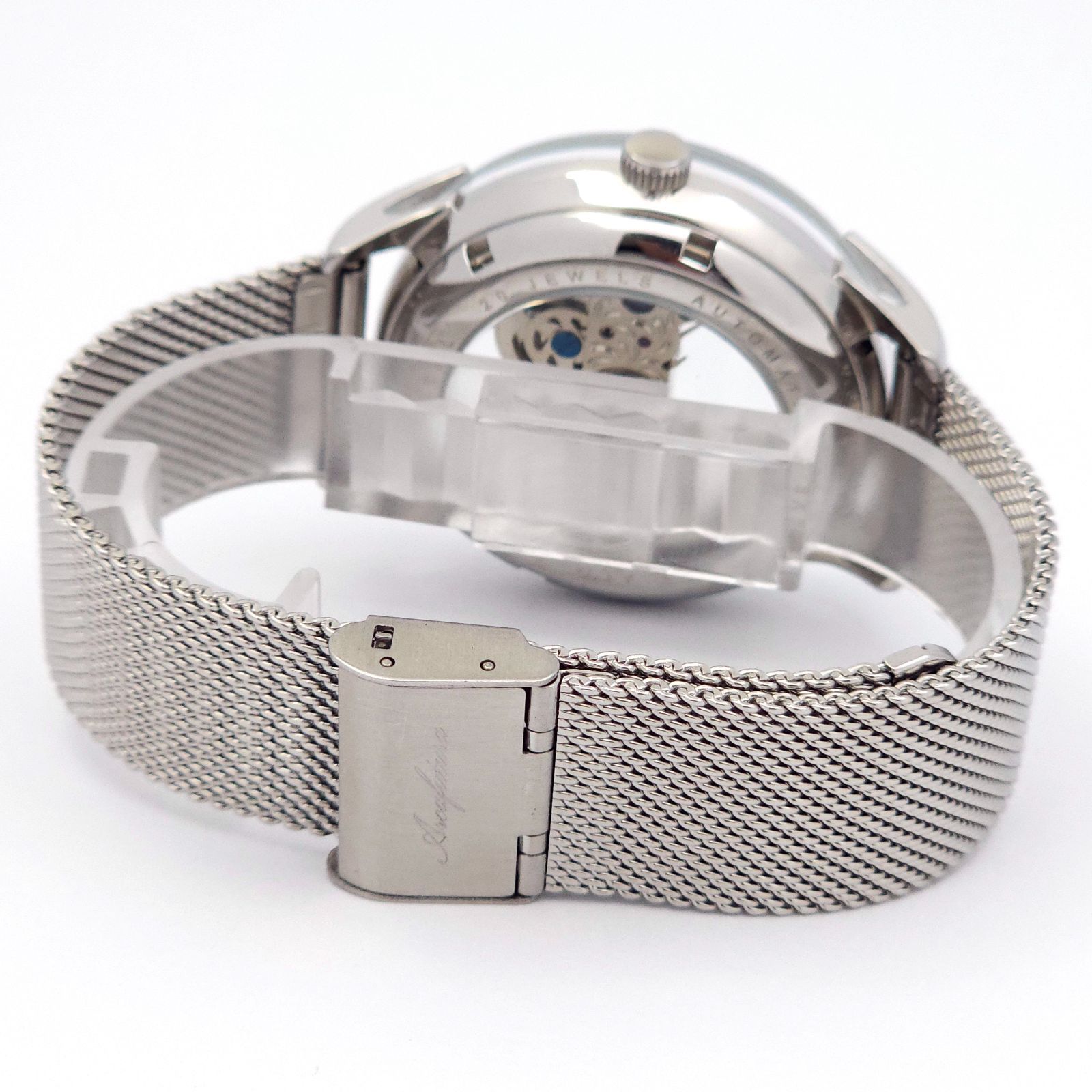 ARCAFUTURA 自動巻き腕時計 スケルトン 22272SKBKRM ARCA FUTURA メンズ腕時計 動作品 自動巻きスケルト ARCAFUTURA 自動